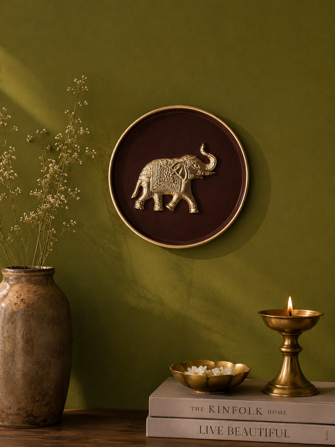 The Elephant Grace Wall Plate