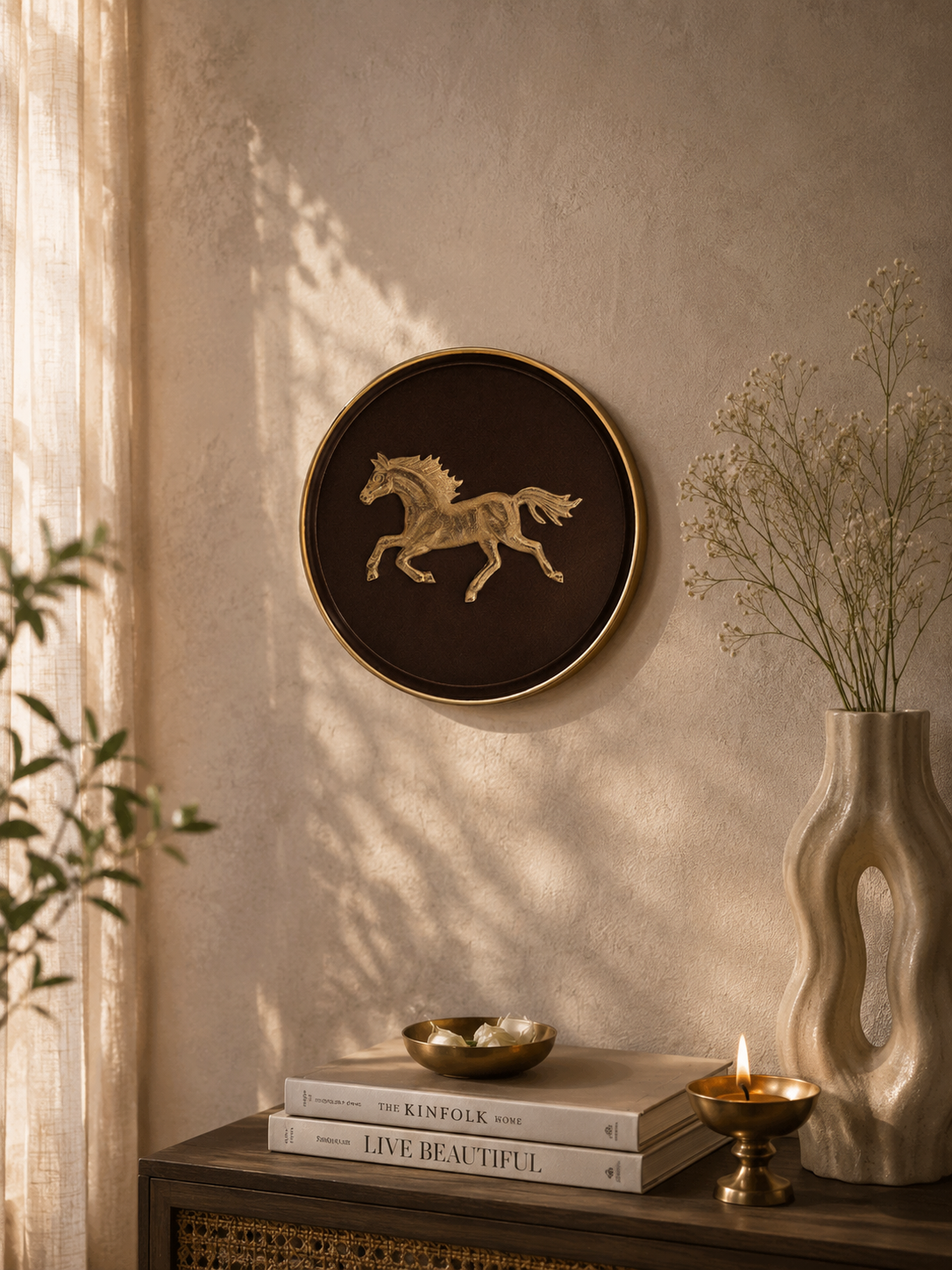 The Galloping Grace Wall Plate