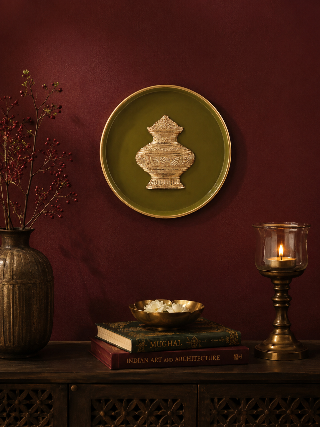 The Kalash Grace Wall Plate