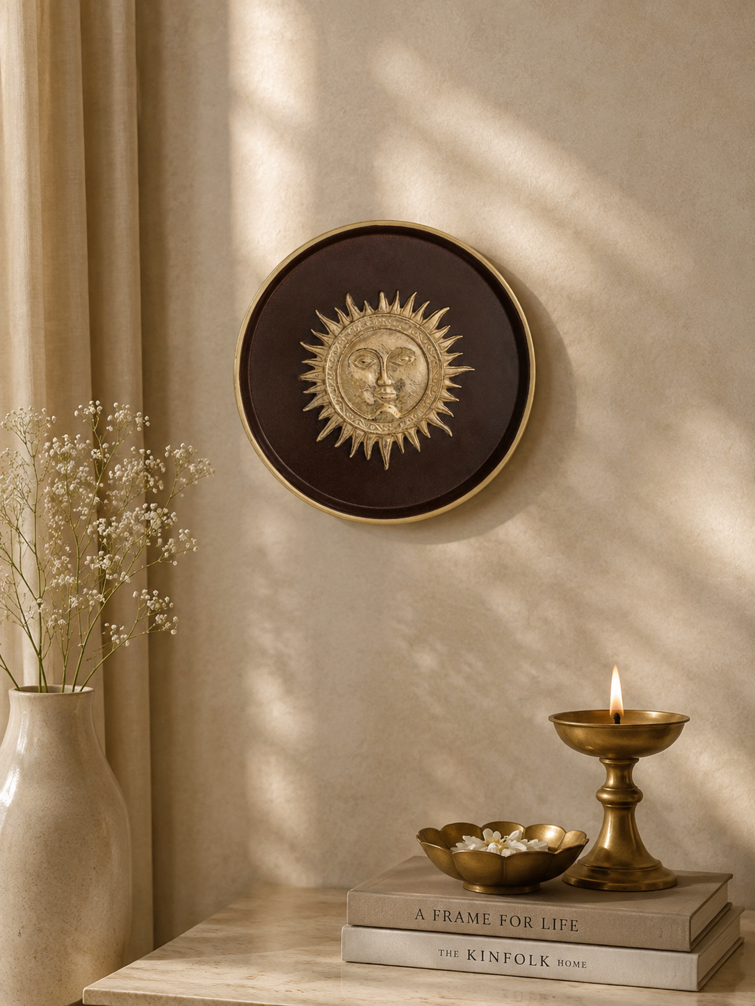 The Sun Serenity Wall Plate